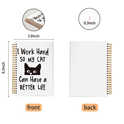 Carnets à spirale VNWEK reliure solide et pages de qualité