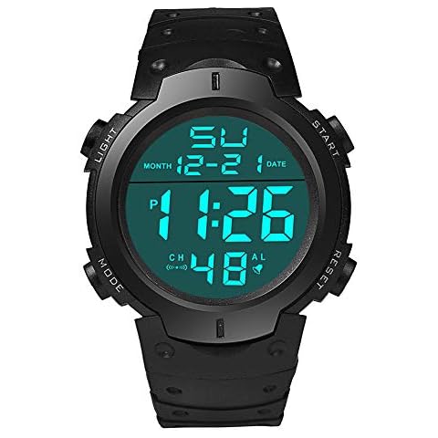 ALINKER Men's Digital Sports Watch Cover