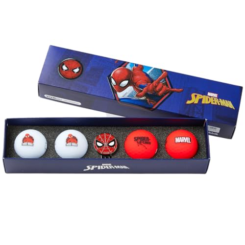 Volvik Vivid Soft : Spider Man 4.0 Coffret cadeau de golf