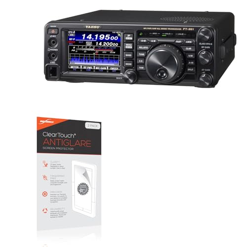 BoxWave Screen Protector Compatible with Yaesu FT-991 - ClearTouch Anti-Glare (2-Pack), Anti-Fingerprint Matte Film Skin