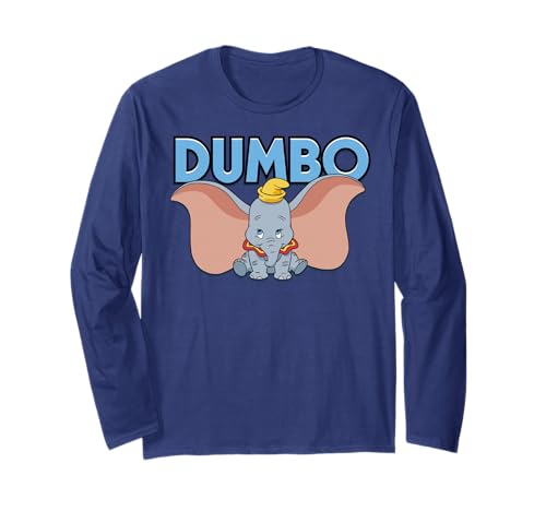T-shirt Dumbo à manches longues parfait pour vos journées de détente et sorties ciné