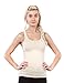 Zenana Outfitters 4 Pack Womens Ribbed Racerback Tank Top Black/White/HBEIGE/Coral L