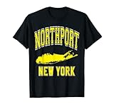 Northport Long Island Varsity Yellow Print