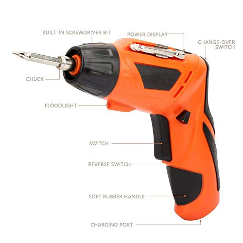 WEI-LUONG Tools Electric Drill Multifunktions-USB aufladbare Akku-Schrauber-Werkzeug-Satz 4.2V Einschlag – Bild 6