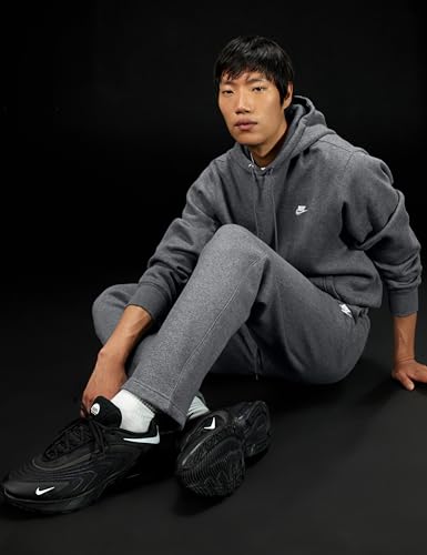 Image of Nike Men's Club Open Hem Brushed Fleece Pants