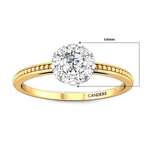 Image of Candere by Kalyan Jewellers Cubic Zirconia Ring for Women