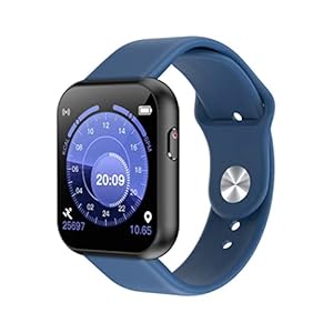Smart Watch Band Bluetooth Smartwatch Anruf Telefon x6plus Wasserdichtem Telefon Kumpel Voll Touchscreen Blau