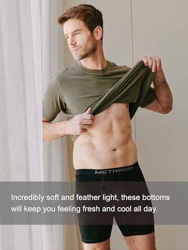 METARINO Outdoor-Ready Merino Wool Men's Underwear 3-Pack - Breathable Boxer Briefs for Hiking, Skiing & Trave4