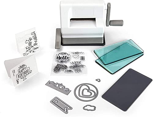 Machine de découpe manuelle Sizzix Sidekick scrapbooking et gaufrage papier - 2