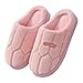 Hausschuhe Für Damen Herren Warme Plüsch Pantoffeln: Herbst Und Winter Weiche Kuschelige Home rutschfeste Slippers Unisex Paare Bequeme Memory Foam Slippers Indoor Winterschuhe H1