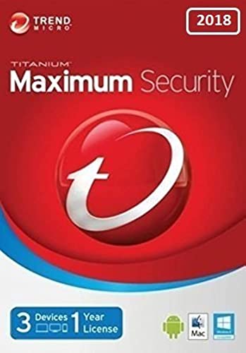 Trend Micro Maximum Security 12 | 2019 | 3 PC's | 1 Year Subscription | PC/Mac | Keycard- No Disc
