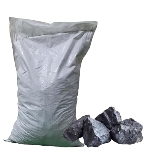 Carbón Mineral para Estufas y calderas Saco 30kg Aproximadamente. Alto Poder calorífico y Durabilidad. Listo para Usar. Calidad Antracita.