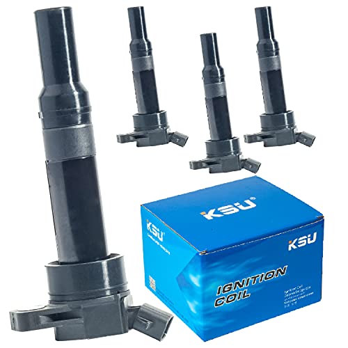 Image of Ignition Coil Pack for Kia Soul Forte Hyundai Tucson Elantra 2011-2016 (1.8L 2.0L ONLY) Replacement for UF651 5C1861 C1804 1788511 273002E000(4 pack) | (1.8L 2.0L ONLY) Replacement for UF651 5C1861 C1804 1788511 273002E000(4 pack)