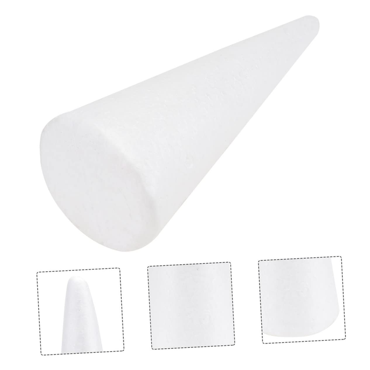 ABOOFAN 4pezzi Coni Decorativi Polistirolo per Bimbi per Lavoretti Creativi e Feste Sicuri e Facili da Decorare