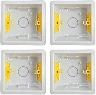 Appleby SB632 Deep Dry Lining"Fast Fix" Boxes Single 1 Gang 47mm Deep (Pack of 4)