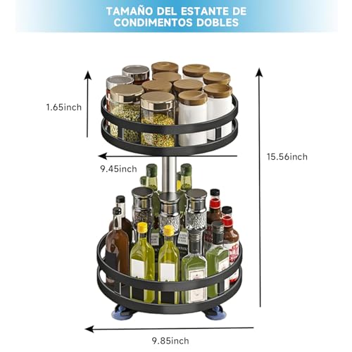 Consejos y reviews para comprar Organizador de especias giratorio los 10 mejores. 17 Imagen adicional
