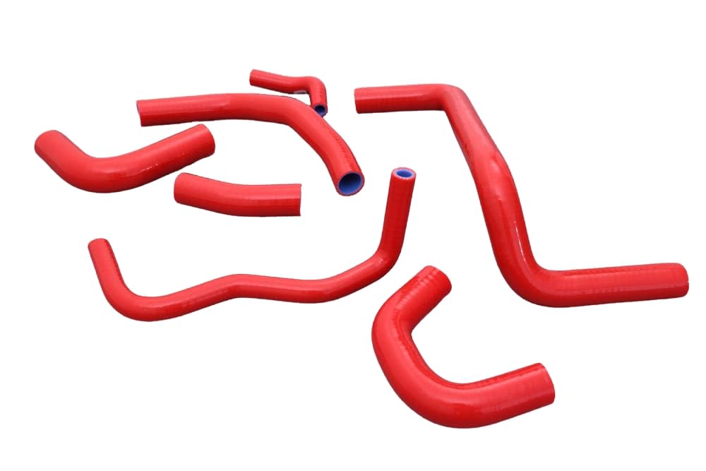 avdb-moto Juego Mangueras de Radiador Agua Compatible con HONDA CBR 600 RR 600RR PC37 2003-2004 (Rojo)