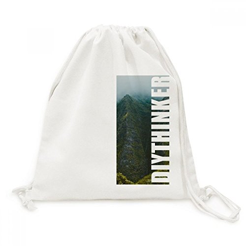 Sac à dos cordon forêt brouillard pour vos sorties et voyages