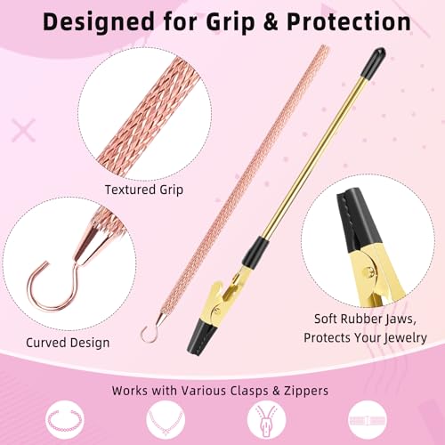 2Pcs Bracelet Helper Tool Jewelry Clasp Assistant