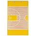 Murray Sporting Goods Basketball Team Colors Dry Erase Coaches Clipboard (Gold)