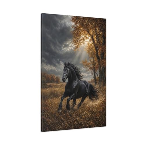 Toile etalon noir relief visuel pour revitaliser un mur blanc de salon vide