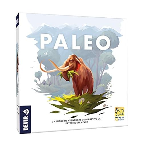 Devir - Paleo, Juego de Mesa Cooperativo, Estrategia en la Prehistórica, 2-4 Jugadores, 10+ Años (BGPALSP) | Ya disponible en tu tienda friki favorita! En mundofriki.es!