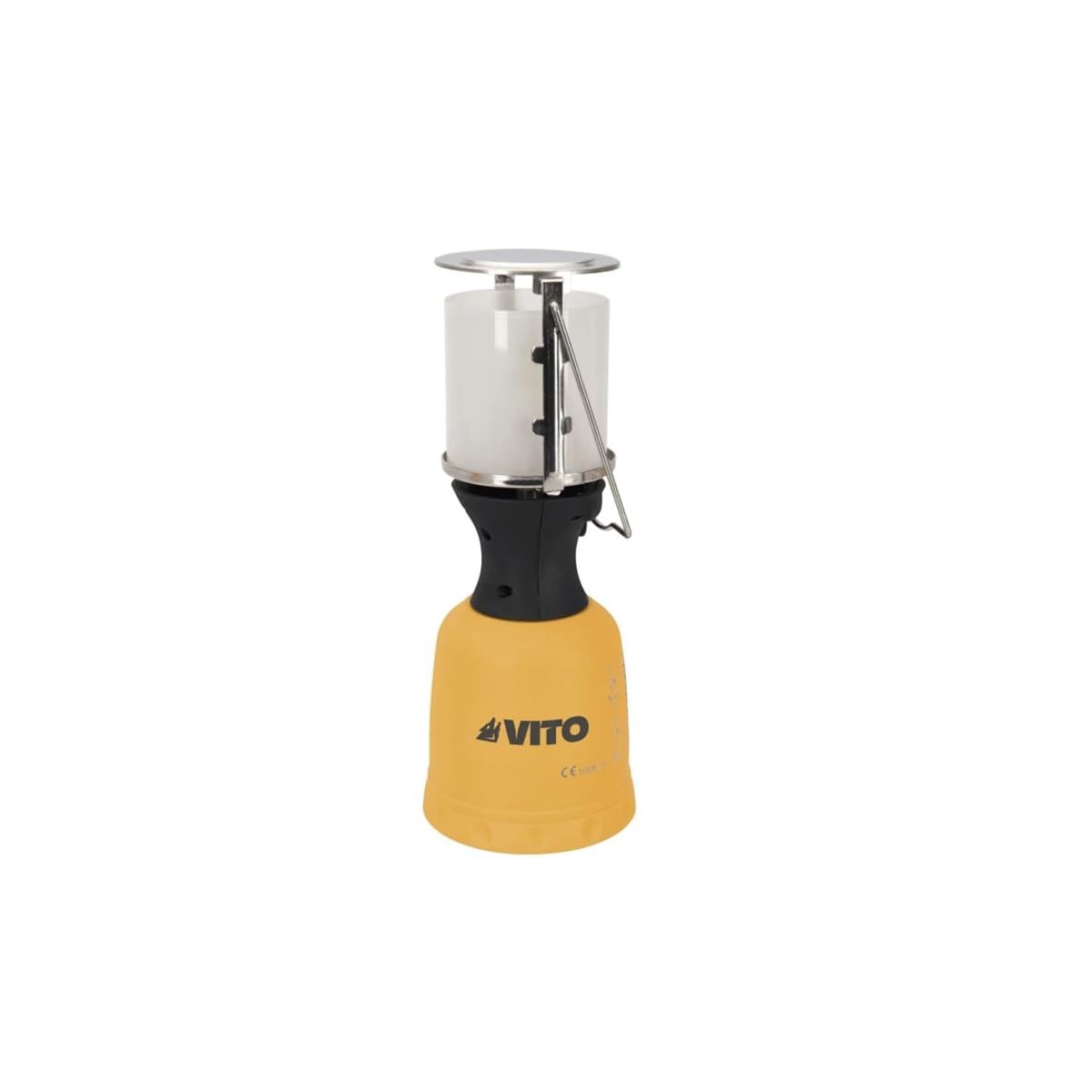 Lampe à gaz VITO + 4 Cartouches gaz 190gr Lanterne pour bouteille camping gaz 190g perçable