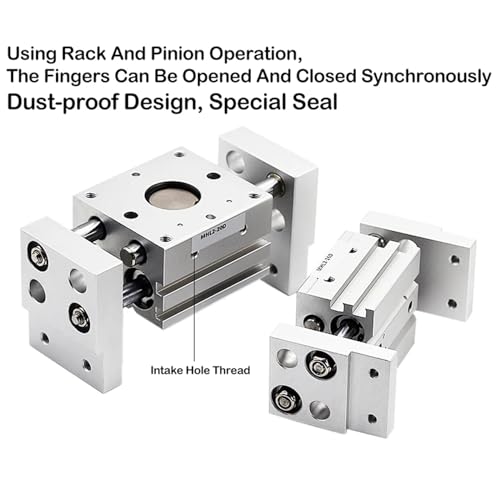 Cylindre pneumatique MHL2-16D1 double effet à pince parallèle de type T