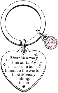 JMIMO Mummy Gifts Mummy Keyring from Son Daughter Mothers Day Gifts Mummy Birthday Gifts Best Mummy Gifts Christmas Present for Mummy Mum Mother Mama