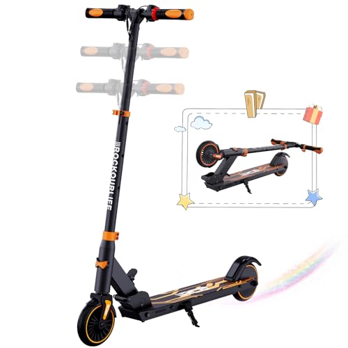 E-Scooter Kinder (8-12-16 Jahre) - Faltbarer Elektroroller für Kinder - Max Reichweite 16 KM - Max. 20 KM/H - Geschenk für Kinder und Jugendliche