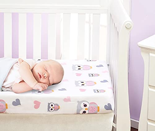 Miniatura 7 de EVERYDAY KIDS - Sábana bajera para cuna, 100% micro fibra suave, transpirable e hipoalergénica, se adapta al colchón de cuna tamaño estándar de 28