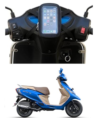 Image of NISHI Universal Mobile Holder /Stand /Mount Pouch for Scooters Scooty (Hero Xoom)