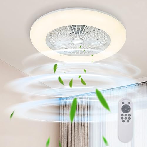 Lixada Deckenventilator mit Beleuchtung LED-Licht Einstellbare...