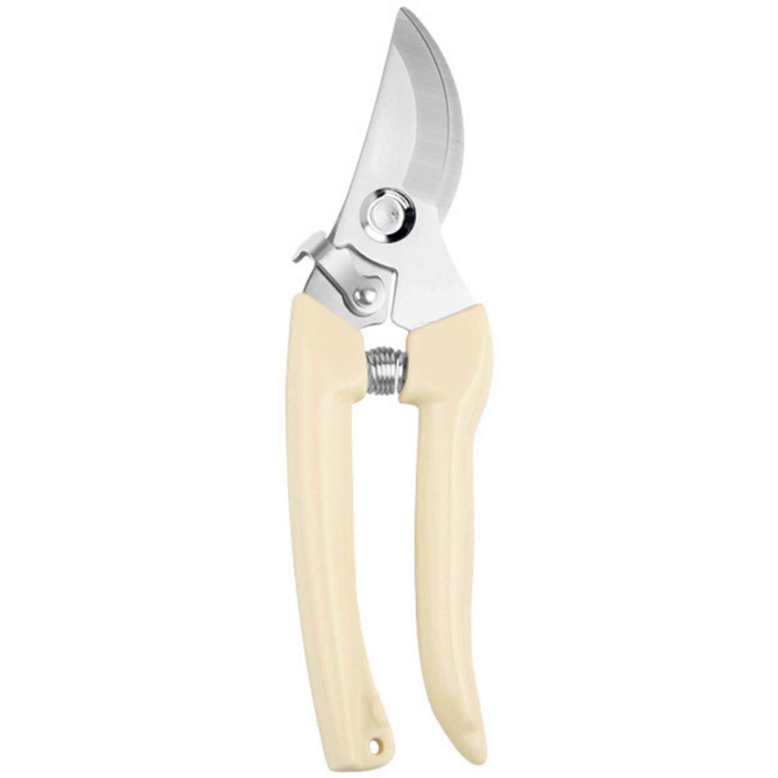 Khazna Garden Pruning Shears, Plant Cutting Scissors Handheld Gardening Clippers, Heavy Duty Hand Bypass Pruner with Stainless Steel Blades for Flowers, Bonsai, Fruits Picking, Gardening Tools