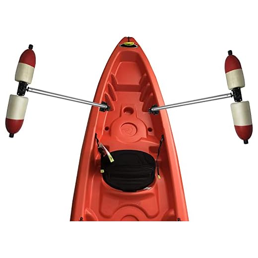 Pactrade Marine Boat Kayak Canoe PVC Outrigger Arms Stabilizer System Fishing