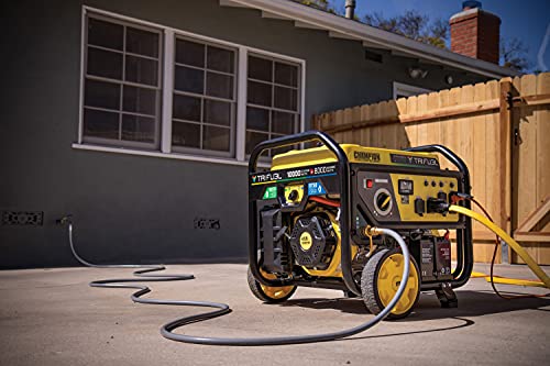 Champion-Power-Equipment-100416-100008000-Watt-TRI-Fuel-Portable-Natural-Gas-Generator-NGLPG-Hose-Kits-and-CO-Shield