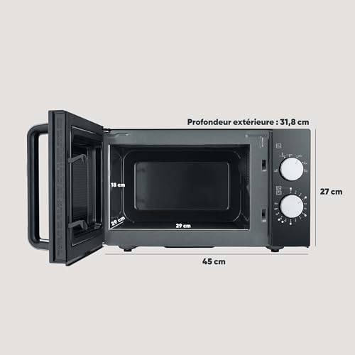 MW7761 Micro ondes fond céramique 26x26 cm 20 - vue 6