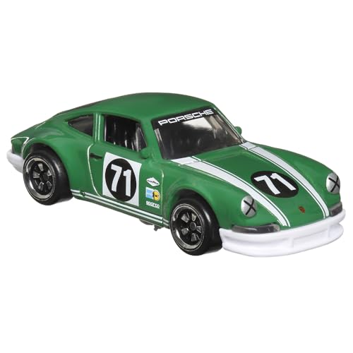 Vehículo de colección Hot Wheels verde escala 1:64 miniatura 1
