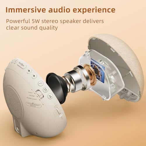 Image of Odokee Sunrise Alarm Clock White Noise Machine: Natural Wake Up Light