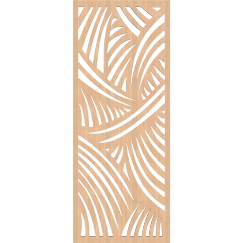 Image of Chester Decorative Pierced Fretwork Wood Wall Panels, 11 3 /8 inchW x 29 3 /8 inchH x 1 /4 inchT, Hickory