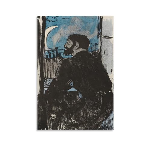 Toile Toulouse-Lautrec Nuit Blanche 1893 Décoration Salon Esprit Galerie d'Art