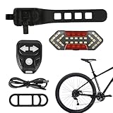 Ricarica Rapida e Pratica: Questo fanale posteriore con frecce offre una ricarica USB veloce, con tempi di attesa di 2.5 ore per una batteria da 600mAh carica al massimo, permettendo ai ciclisti di concentrarsi sul percorso senza interruzioni frequenti durante i viaggi quotidiani o le esplorazioni al .