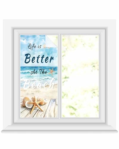 Película Decorativa Ventana Vidrio Templado 17.7x39 in miniatura 1