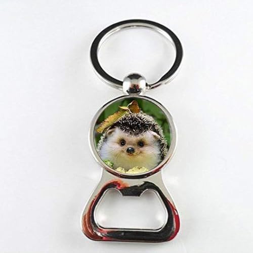 Apribottiglie a forma di riccio vintage fatto a mano