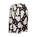 JULYTO Black Christmas Tree Cake Pajama Shorts with Pockets Elastic Waistband Lightweight Pajama Bottoms Stars Sleepwear Shorts X-Large