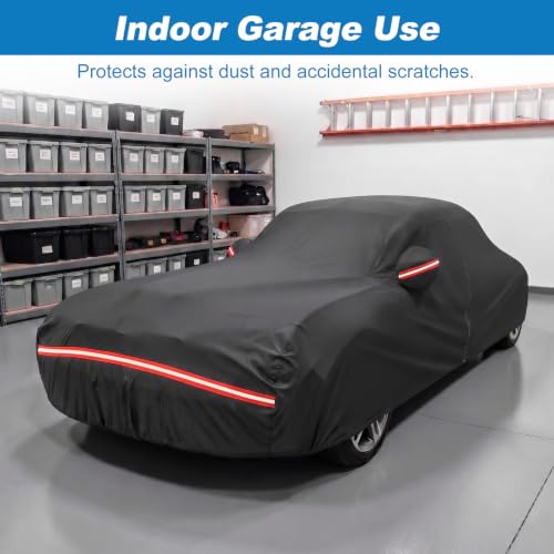 Image of QUNSUNUS Camaro Car Cover 1967-2002 Fits SS, RS, Z28, IROC, Berlinetta