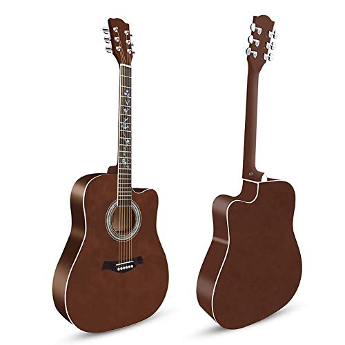 DYB Guitare Acoustique Ballade Guitare Adulte Fingerstyle Débutant Pratique Chaîne en métal Son Clair Bois Massif… - Les Beatles, Paul McCartney, John Lennon, RIngo Starr, George Harrison DYB Guitare Acoustique Ballade Guitare Adulte Fingerstyle Débutant Pratique Chaîne en métal Son Clair Bois Massif…