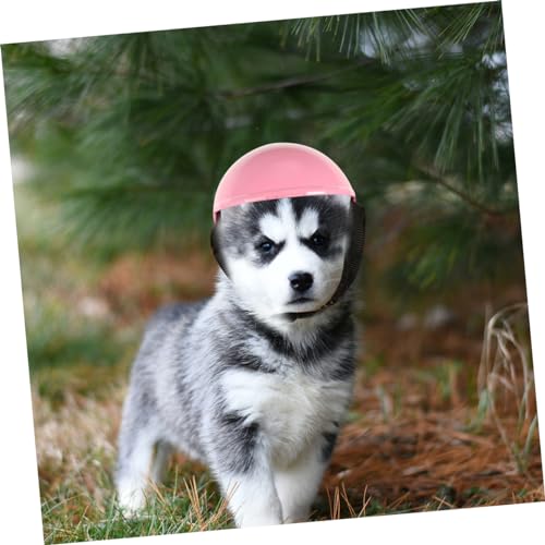 Beavorty Chapéu De Estimação Chapéu De Ciclismo Para Gatos Boné De Segurança Para Cachorro Arnês Par