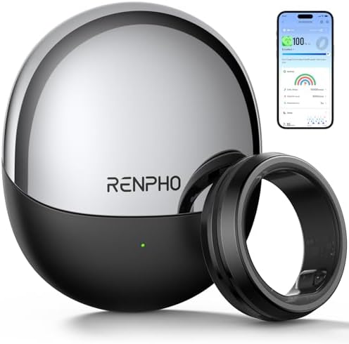 RENPHO Lynx Smart Ring-All Day Sleep & Activity Tracking, Include...
