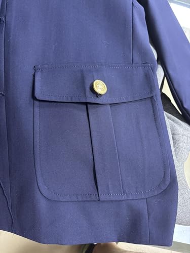 Vintage Style Cotton Twill Safari Jacket and Pants Set, Khaki Brown3